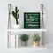 St. Patricks Day Decor May Your Troubles Be Less and Your Blessings Be More Wooden Sign Home Decor for Desk Table Shelf 5 x 5 Inches, Irish Blessings Decor